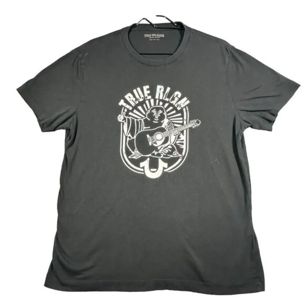 True Religion T-shirt  large‎ black
